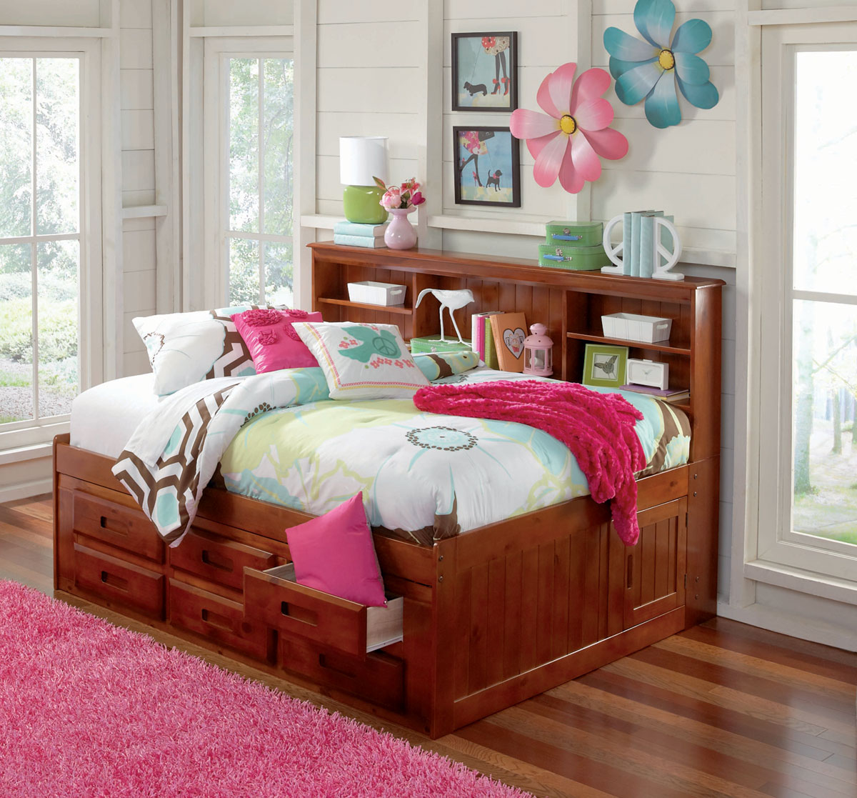 Full Merlot Daybed (w Trundle or Drawers)