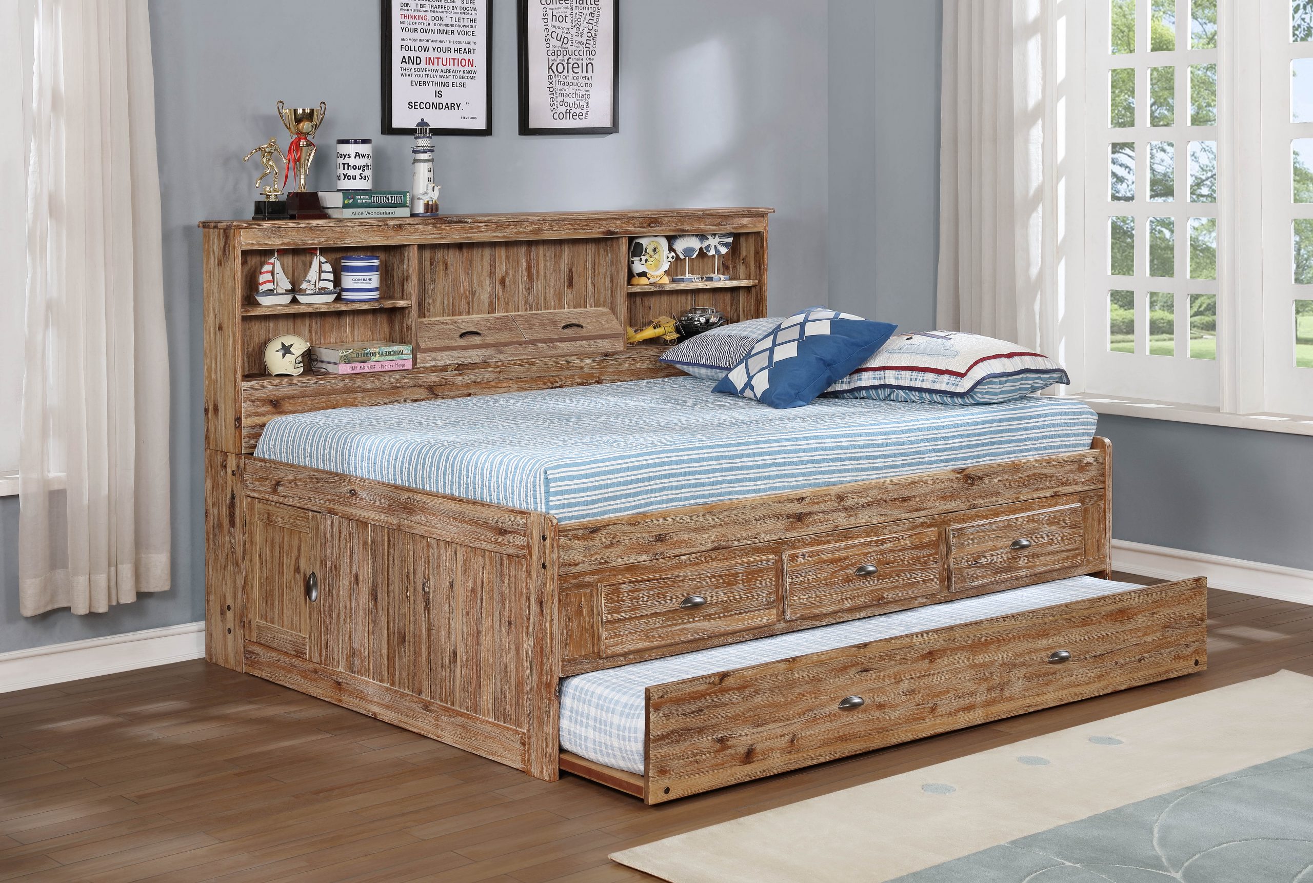 Full Sand Daybed (w Trundle or Drawers)